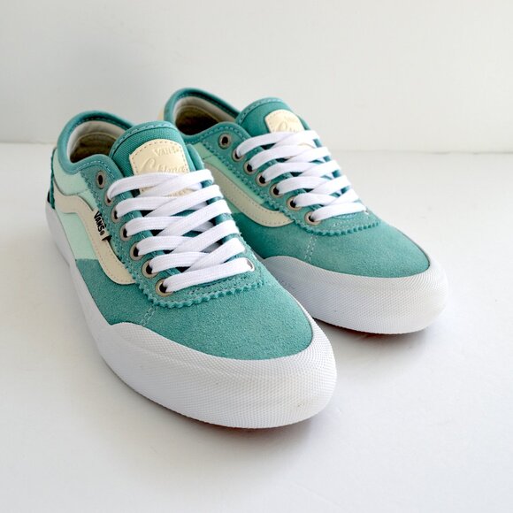 Vans Chima pro acqua haze blue soft sea sneaker shoes SUEDE woman SIZE 7 NEW - Picture 12 of 14